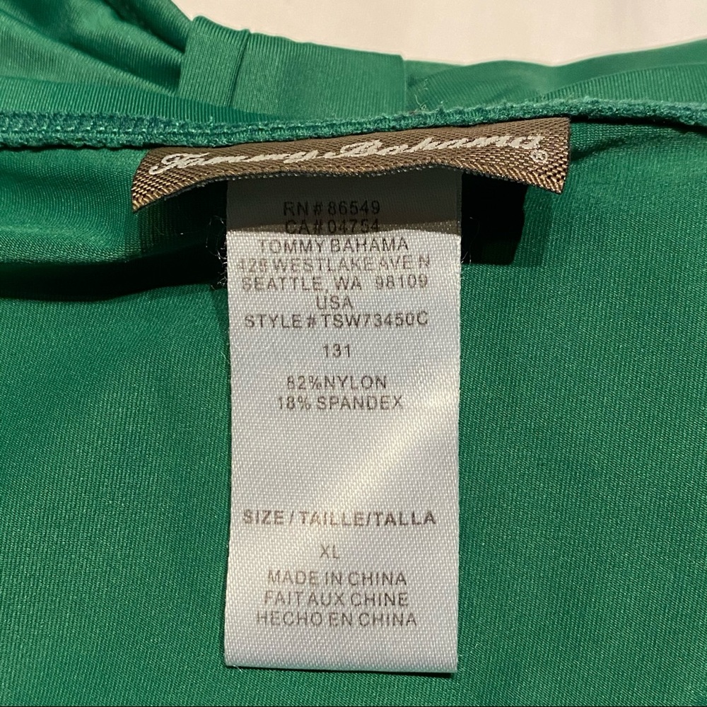 Tommy Bahama Pearl Green Swim Dress XL - Picture 5 of 8